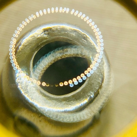 EUC Pandora 790172CZ Sterling Silver Band Bead w/ Clear Zirconia - Picture 9 of 10